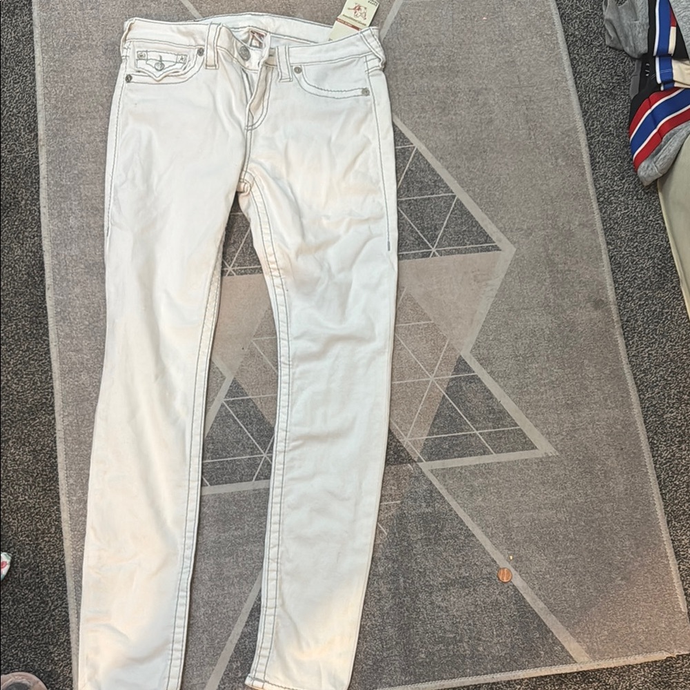 Women's White Jeans